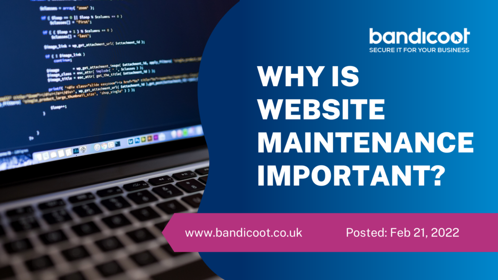 website maintenance