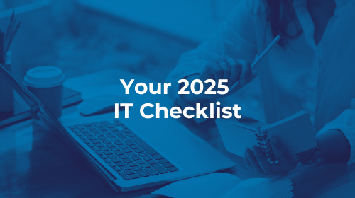 2025 IT Checklist Blog Cover